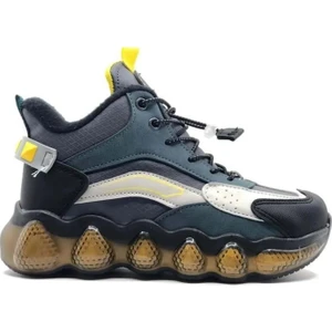 Geox Erkek Siyah U Decio Fermuarlı Deri Bot U46FXA00043C9999