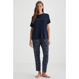 Yumuşak Dokulu Pijama Takımı