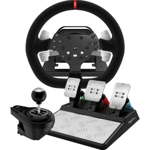 V10 Ps5 Oyun Direksiyon Seti Yarış Direksiyonu Ayarlanabilir 6+1 Vites Ps5 Ps4 Pc Xbox One