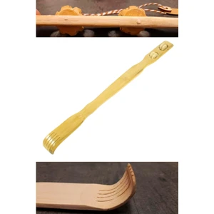 Bambu Masaj Etkili Sırt Sopası Ergonomik Sırt Kol Bacak Kaşıma Aparatı