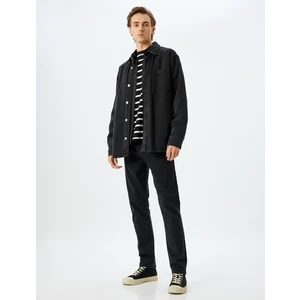 Slim Fit Kot Pantolon - Brad Jean