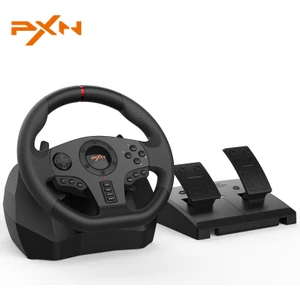 V900 Oyun Direksiyon Seti - 270/900° Pc Yarış Direksiyonu, Lineer Pedal, Gaz Freni, Sol ve Sağ Yarış Vites Değiştirme Pc, Ps3, Ps4, Xbox One, Xbox Series