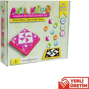 Ak Ticaret Akıl Küpü - Görsel Hafıza, Zeka ve Akıl Küpleri - Q-Bitz