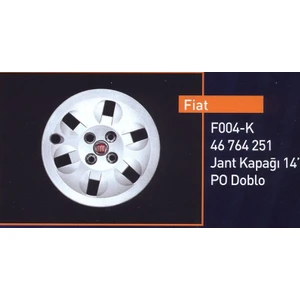 Fiat Doblo Jant Kapağı 14 Inc ( 1 Adet ) GLD-TF004K