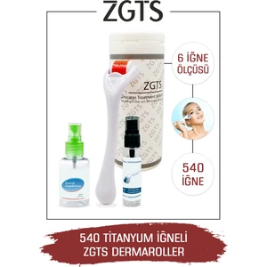 Zgts Red Dermaroller Ultra Titanyum 540 Iğneli Derma Roller