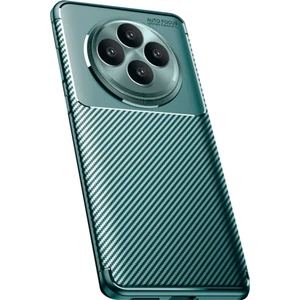 Oppo Reno 11 Fs Kılıf Kamera Korumalı Auto Focus Karbon Fiber Arka Kapak + Ekran Koruyucu