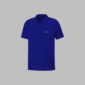 Battal Beden Erkek Mavi Pro Kumaş Kısa Kol Tişört  4XL-10XL