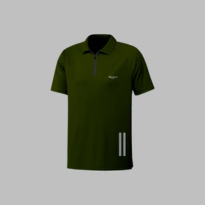Büyük Beden Erkek Haki Vision Kumaş Yürüyüş Için Konforlu Tişört  4XL-10XL