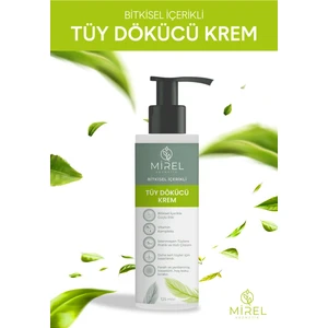 Tüy Dökücü Krem - Doğal ve Bitkisel İçerik - Hassas ve Tüm Cilt Tipleri