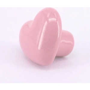 12 Adet Pembe Renk Kalp Kulp