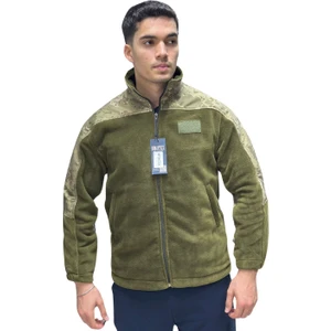 Komando Pazarı Bikatex Taktik Dik Yaka Erkek Polar Mont Softshell Polar