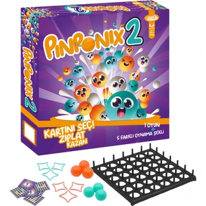 Pinponix 2 Eğlenceli Aile Çocuk Kutu Oyunu Göz Koordinasyon Gelişimi
