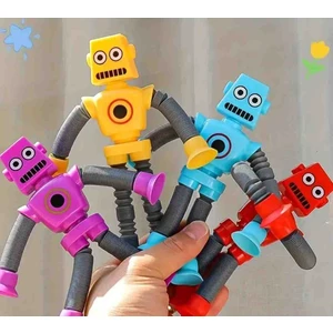 Edi Antik Dönüşen Vantuzlu Robot Oyuncak - Yaratıcı & Eğitici Oyuncak 1 ADET GÖNDERİLİR, 4 RENKTEN 1 RENK GÖNDERİLİR