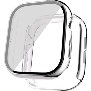 Apple Watch 10 46mm Sert PC Kasa Electroplatink Çerçeveli Ekran Koruyucu Zore Watch Gard 36