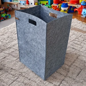 Next Craft Çamaşır Sepeti Oyuncak Sepeti Organizer 3mm Keçe 60X36X36 cm