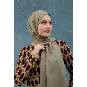 Fall Winter Ipeksi Jakar Şal Gece Mavi 9019-32