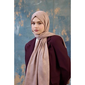 Fall Winter Ipeksi Jakar Şal Gümüş 9018-09