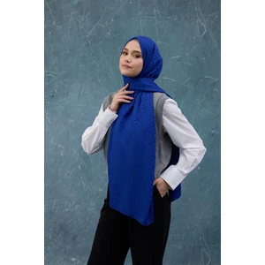 Fall Winter İpeksi Jakar Şal Saks 9019-13