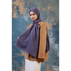 Fall Winter İpeksi Jakar Şal Mor 9018-18