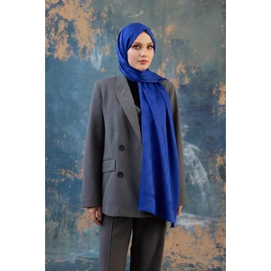 Fall Winter İpeksi Jakar Şal Saks 9018-13