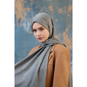 Fall Winter İpeksi Jakar Şal Yosun Yeşili 9018-21