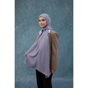 Fall Winter İpeksi Jakar Şal Lila 9019-01