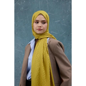 Fall Winter Ipeksi Jakar Şal Gece Mavi 9019-32