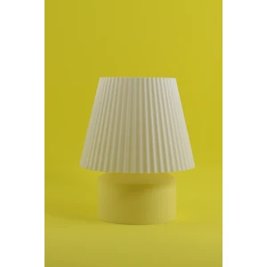 Fiora Dekoratif Abajur (14 x 14 x 16 cm )- Sarı