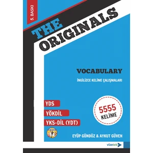 Vizetek Yayıncılık The Orıgınals Vocabulary: Ingilizce Kelime Çalışmaları (2.baskı)