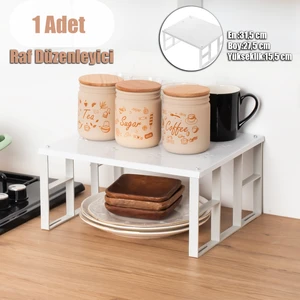 Org-01 Dolap Içi Çok Amaçlı 15,5X27,5X31,5 cm Raf Düzenleyici