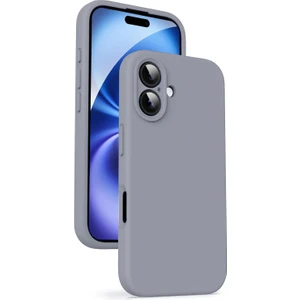 Apple iPhone 16 Plus ile Uyumlu Telefon Kılıfı Kadife Iç Yüzey Soft Tasarım Lansman Kılıf