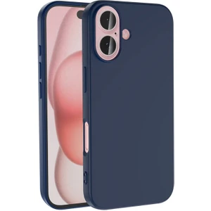 Apple iPhone 16 Plus ile Uyumlu Telefon Kılıfı Kadife Iç Yüzey Soft Tasarım Lansman Kılıf