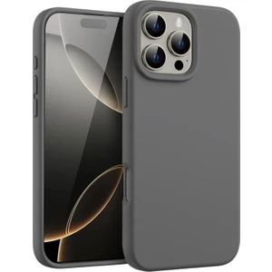 Apple iPhone 16 Pro Max ile Uyumlu Telefon Kılıfı Kadife Iç Yüzey Soft Tasarım Lansman Kılıf