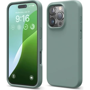 Apple iPhone 16 Pro Max ile Uyumlu Telefon Kılıfı Kadife Iç Yüzey Soft Tasarım Lansman Kılıf