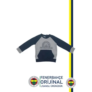 Fb Logo Sarı-Lacivert Bebek Sweat