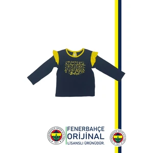 Lisanslı Uzun Kol Lacivert Bebek Sweat