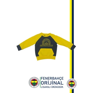 Fb Logo Sarı-Lacivert Bebek Sweat