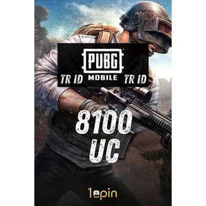 Pubg Mobile 8100 Uc Tr Id