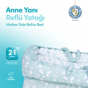 Sevi Bebe Anne Yanı Bebek Reflü Yatağı