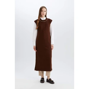 Regular Fit Bisiklet Yaka Uzun Triko Süveter E2372AX24WN