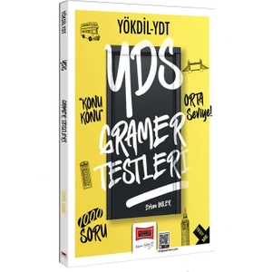 Yargı Yayınevi 2025 YÖKDİL – YDT Konu Konu Gramer Testleri Orta Seviye 1000 Soru