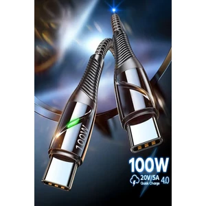 C15 Type-C To Type-C 5A/100W Şarj ve Data Kablosu -3mt