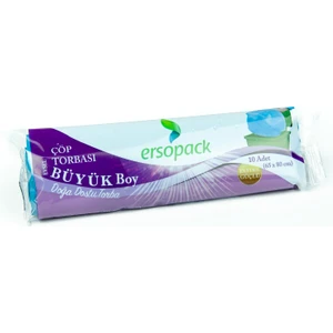 Evsel Büyük Boy Çöp Torbası 65 x 80 cm 50 Rulo 500'lü Çöp Poşeti