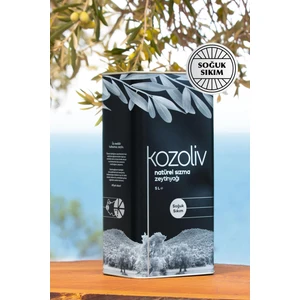Soğuk Sıkım Natürel Sızma Zeytinyağı 5 LT Ayvalık Menşeli Yumuşak Aroma