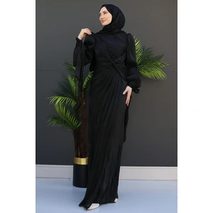 Giza Store Orkide Ipek Abiye Bordo