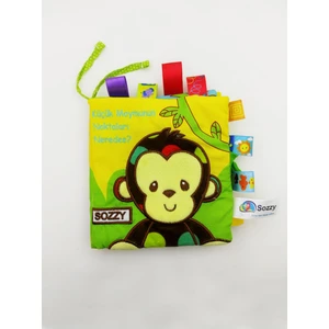 Toys Nakışlı Hikaye Kitabı - Maymun SZY246