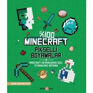 Beta Kids %100 Minecraft Pikselli Boyamalar