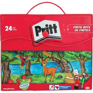 24'lü Çantalı Pastel Boya