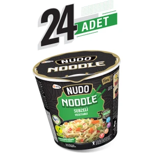 24'lü Sebze Çeşnili Noodle Bardak 60 gr
