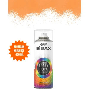Akrilik Sprey Boya Floresan Kavun Içi Turuncu 400 ml